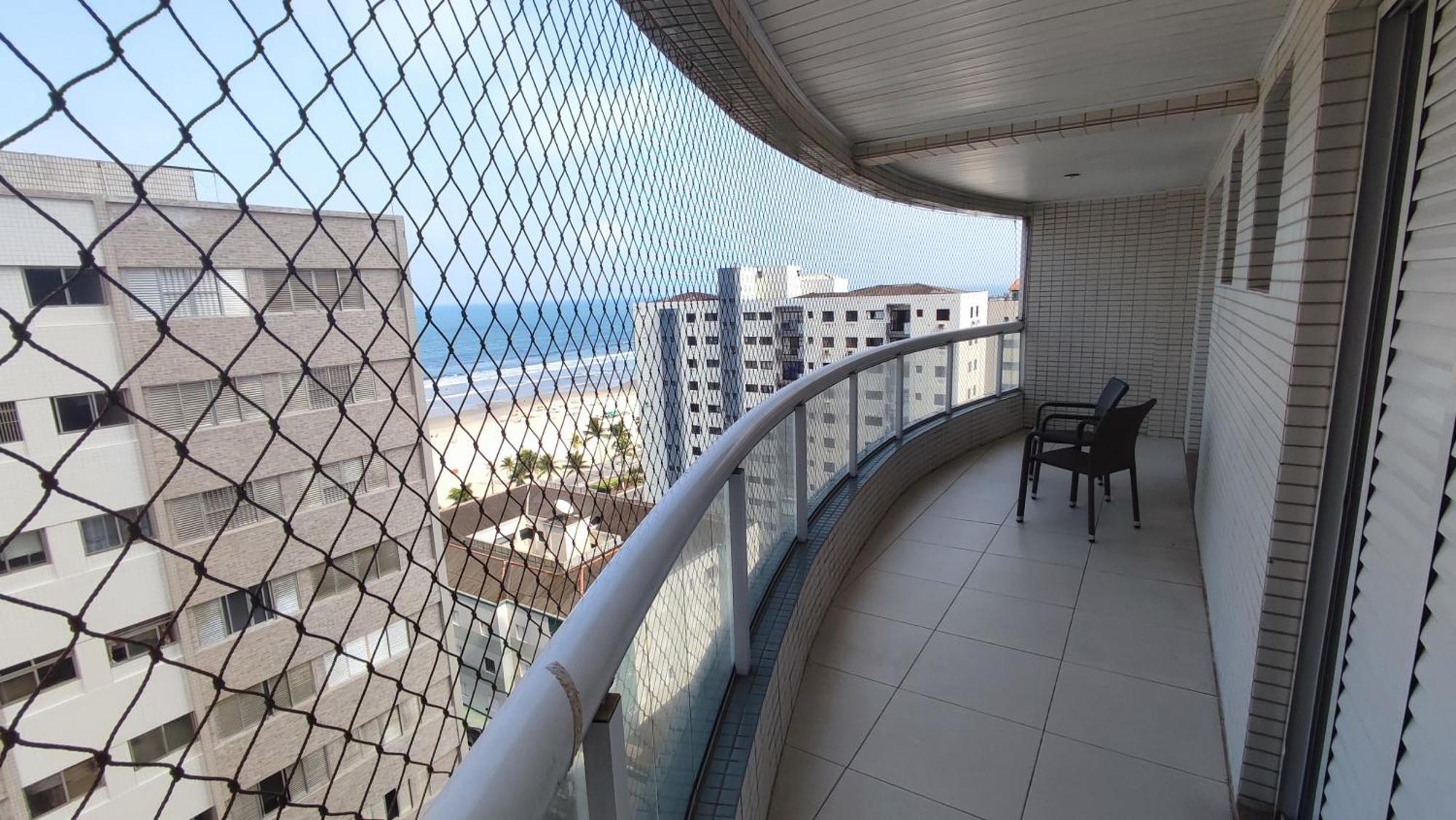 Apartamento Praia Grande Aviacao - 30 Mts Da Praia Exterior photo